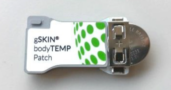 greenTEG gSKIN body temp patch