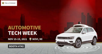 Tallysman auf der Automotive Tech Week